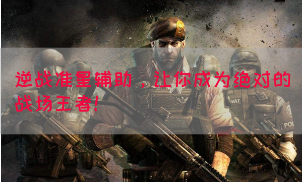 逆战准星辅助，让你成为绝对的战场王者！
