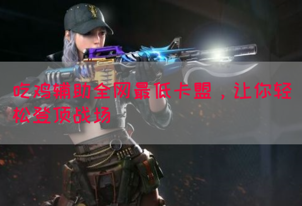 吃鸡辅助全网最低卡盟，让你轻松登顶战场
