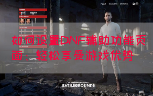 如何设置DNF辅助功能页面：轻松享受游戏优势