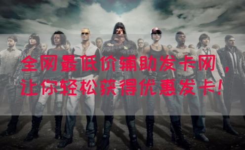 全网最低价辅助发卡网，让你轻松获得优惠发卡！