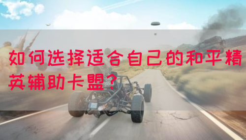如何选择适合自己的和平精英辅助卡盟？