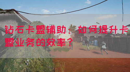 钻石卡盟辅助：如何提升卡盟业务的效率？