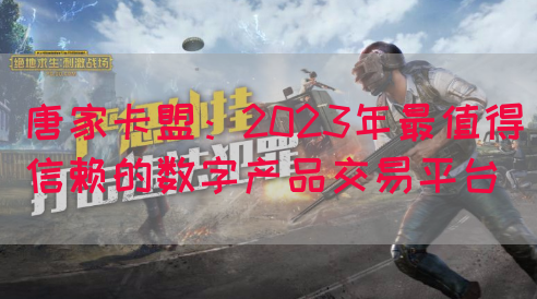 唐家卡盟：2023年最值得信赖的数字产品交易平台