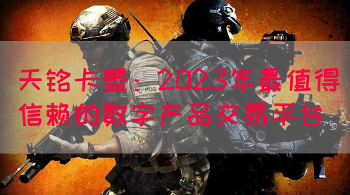 天铭卡盟：2023年最值得信赖的数字产品交易平台