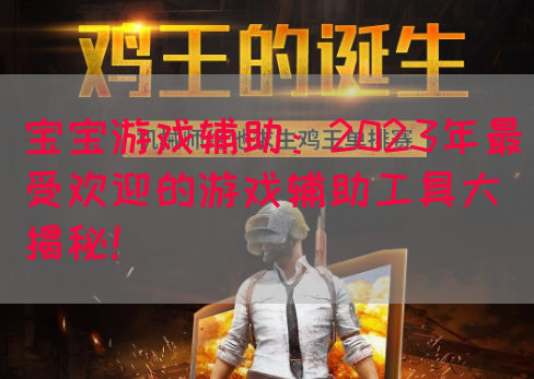宝宝游戏辅助：2023年最受欢迎的游戏辅助工具大揭秘！