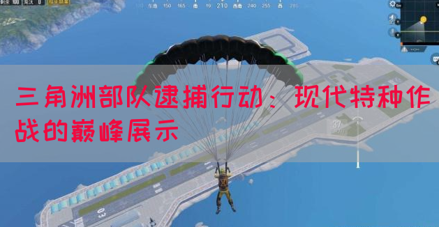 三角洲部队逮捕行动：现代特种作战的巅峰展示